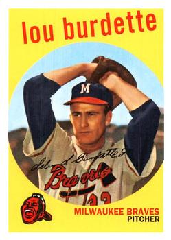 2010 Topps Update - The Cards Your Mom Threw Out (Original Back) #440 Lew Burdette Front