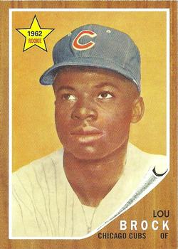 2010 Topps Update - The Cards Your Mom Threw Out (Original Back) #387 Lou Brock Front