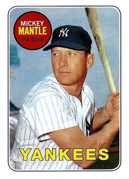 2010 Topps Update - The Cards Your Mom Threw Out (Original Back) #500 Mickey Mantle Front