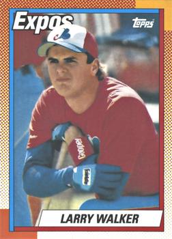 2010 Topps Update - The Cards Your Mom Threw Out (Original Back) #757 Larry Walker Front