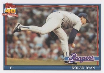 2010 Topps Update - The Cards Your Mom Threw Out (Original Back) #1 Nolan Ryan Front