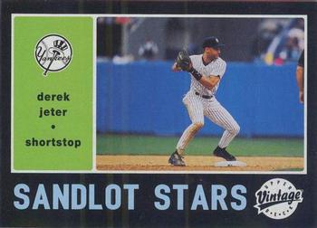 2002 Upper Deck Vintage - Sandlot Stars #SS2 Derek Jeter  Front