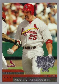 2000 Topps Opening Day #1 Mark McGwire Front
