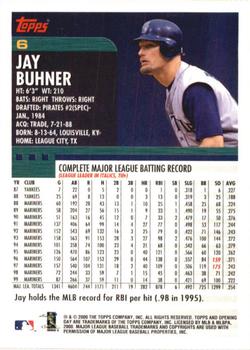 2000 Topps Opening Day #6 Jay Buhner Back