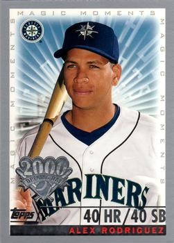 2000 Topps Opening Day #164 Alex Rodriguez Front