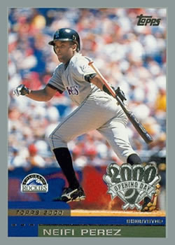 2000 Topps Opening Day #50 Neifi Perez Front