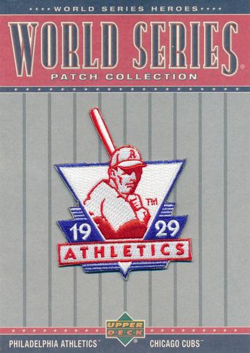 2002 Upper Deck World Series Heroes - World Series Patch Collection Box Toppers #WS29 1929 World Series  Front