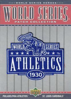 2002 Upper Deck World Series Heroes - World Series Patch Collection Box Toppers #WS30 1930 World Series  Front