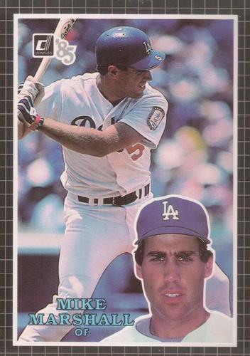 1985 Donruss Action All-Stars #22 Mike Marshall Front