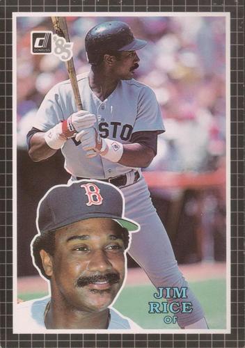 1985 Donruss Action All-Stars #27 Jim Rice Front