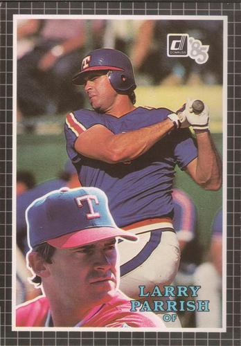 1985 Donruss Action All-Stars #29 Larry Parrish Front