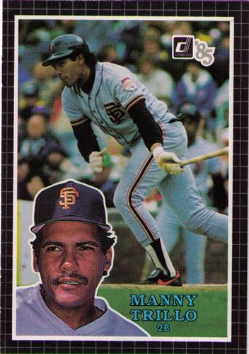 1985 Donruss Action All-Stars #31 Manny Trillo Front