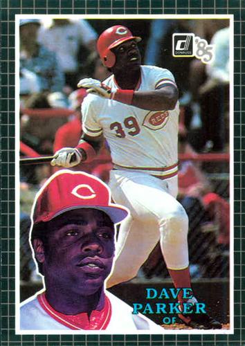 1985 Donruss Action All-Stars #35 Dave Parker Front