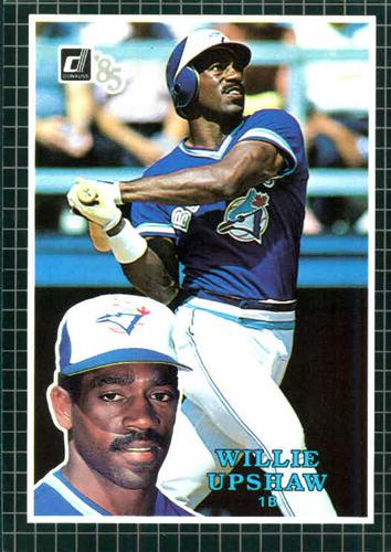 1985 Donruss Action All-Stars #52 Willie Upshaw Front