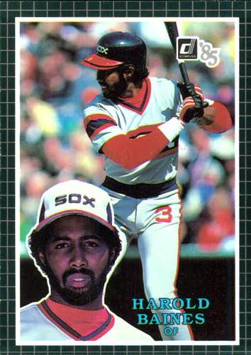 1985 Donruss Action All-Stars #58 Harold Baines Front
