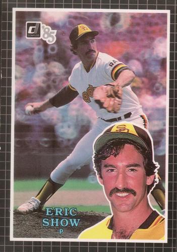1985 Donruss Action All-Stars #59 Eric Show Front