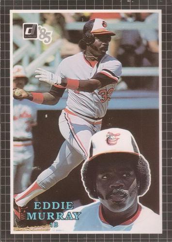 1985 Donruss Action All-Stars #9 Eddie Murray Front