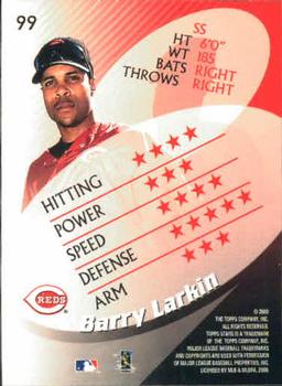 2000 Topps Stars #99 Barry Larkin Back