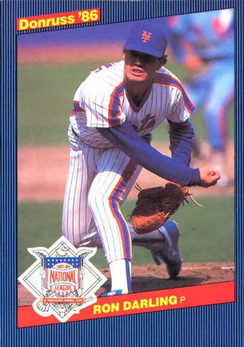 1986 Donruss All-Stars #37 Ron Darling Front