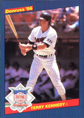 1986 Donruss All-Stars #7 Terry Kennedy Front