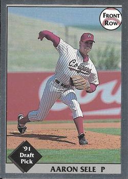 1991 Front Row Draft Picks - Silver #2 Aaron Sele Front