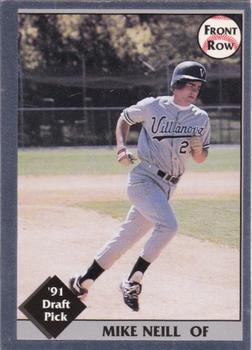 1991 Front Row Draft Picks - Silver #9 Mike Neill Front