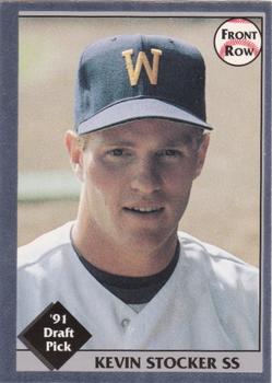 1991 Front Row Draft Picks - Silver #10 Kevin Stocker Front