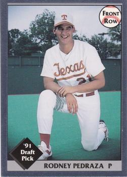 1991 Front Row Draft Picks - Silver #16 Rodney Pedraza Front