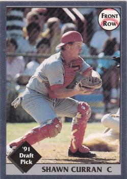 1991 Front Row Draft Picks - Silver #27 Shawn Curran Front