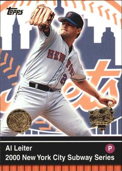 2000 Topps Subway Series #17 Al Leiter Front