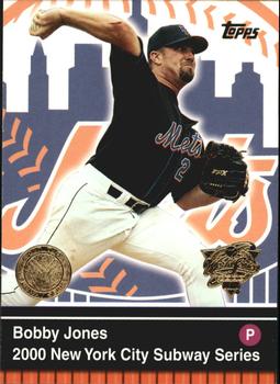 2000 Topps Subway Series #19 Bobby Jones Front