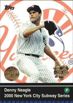 2000 Topps Subway Series #44 Denny Neagle Front