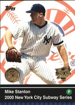 2000 Topps Subway Series #49 Mike Stanton Front