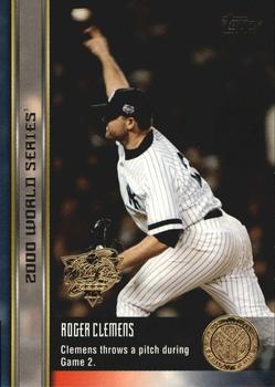 2000 Topps Subway Series #86 Roger Clemens Front