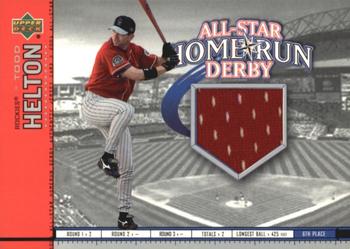 2002 Upper Deck - All-Star Home Run Derby #AS-TH Todd Helton  Front