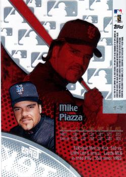 2000 Topps Tek #1-1 Mike Piazza Back