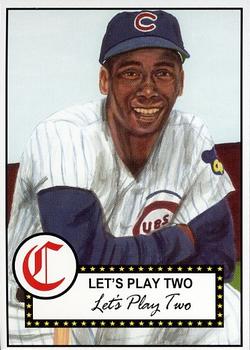 1995 JSW All-Stars '52 Topps (Unlicensed) #NNO Ernie Banks Front