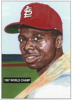 1995 JSW All-Stars '51 Bowman (Unlicensed) #NNO Lou Brock Front