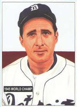 1995 JSW All-Stars '51 Bowman (Unlicensed) #NNO Hank Greenberg Front