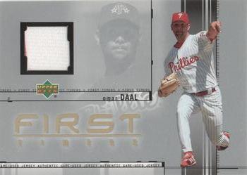 2002 Upper Deck - First Timers Game-Used Jerseys #FT-OD Omar Daal  Front