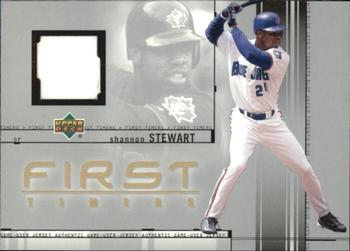 2002 Upper Deck - First Timers Game-Used Jerseys #FT-SS Shannon Stewart  Front