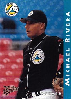 1998 Multi-Ad West Michigan Whitecaps #NNO Michael Rivera Front