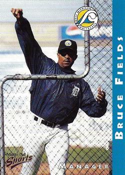 1998 Multi-Ad West Michigan Whitecaps #NNO Bruce Fields Front
