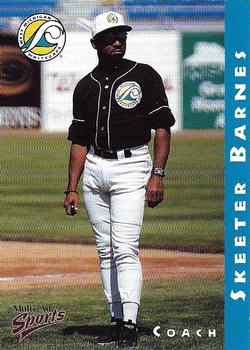 1998 Multi-Ad West Michigan Whitecaps #NNO Skeeter Barnes Front