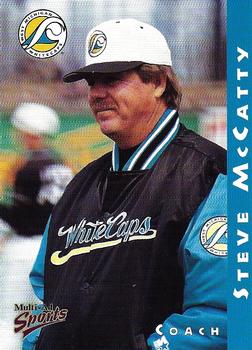 1998 Multi-Ad West Michigan Whitecaps #NNO Steve McCatty Front