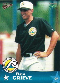 1999 Multi-Ad West Michigan Whitecaps 5th Anniversary #NNO Ben Grieve Front