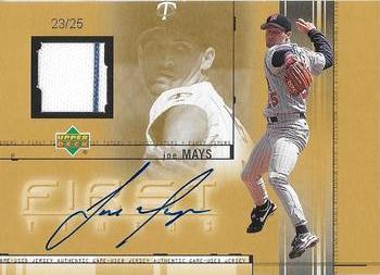 2002 Upper Deck - Signed First Timers Game-Used Jerseys #SFT-JM Joe Mays  Front