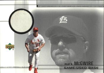 2002 Upper Deck - Game-Used Bases #B-MM Mark McGwire  Front