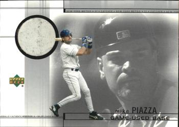 2002 Upper Deck - Game-Used Bases #B-MP Mike Piazza  Front
