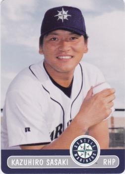 2000 Keebler Seattle Mariners #5 Kazuhiro Sasaki Front